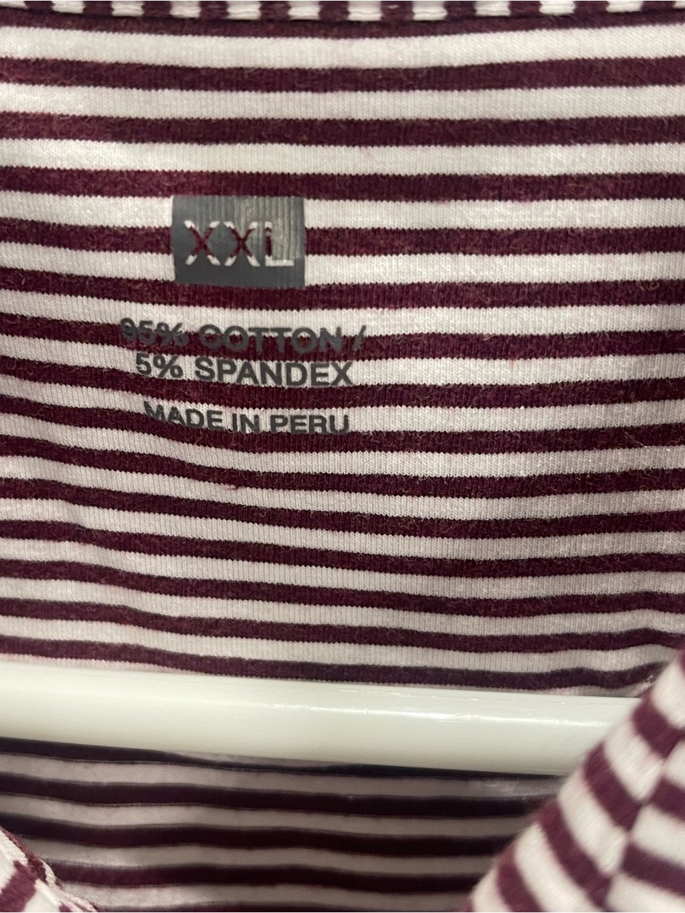 johnnie-O Hangin' Out Texas A&M Aggies Striped Golf Polo Shirt  Men's XXL - Picture 10 of 13